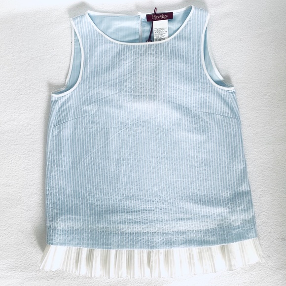 MAXMARA TOP - 100% COTTON - Picture 2 of 8